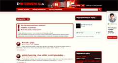 Desktop Screenshot of e-interwencja.pl