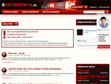 Tablet Screenshot of e-interwencja.pl